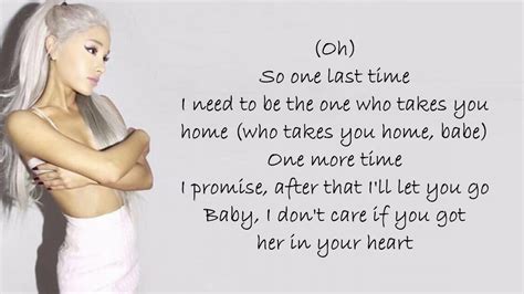 ariana grande one last time lyrics|one last time meaning.